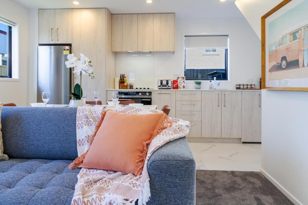 Beachside Bliss: 1 Bed 1 Bath Christchurch Exterior foto